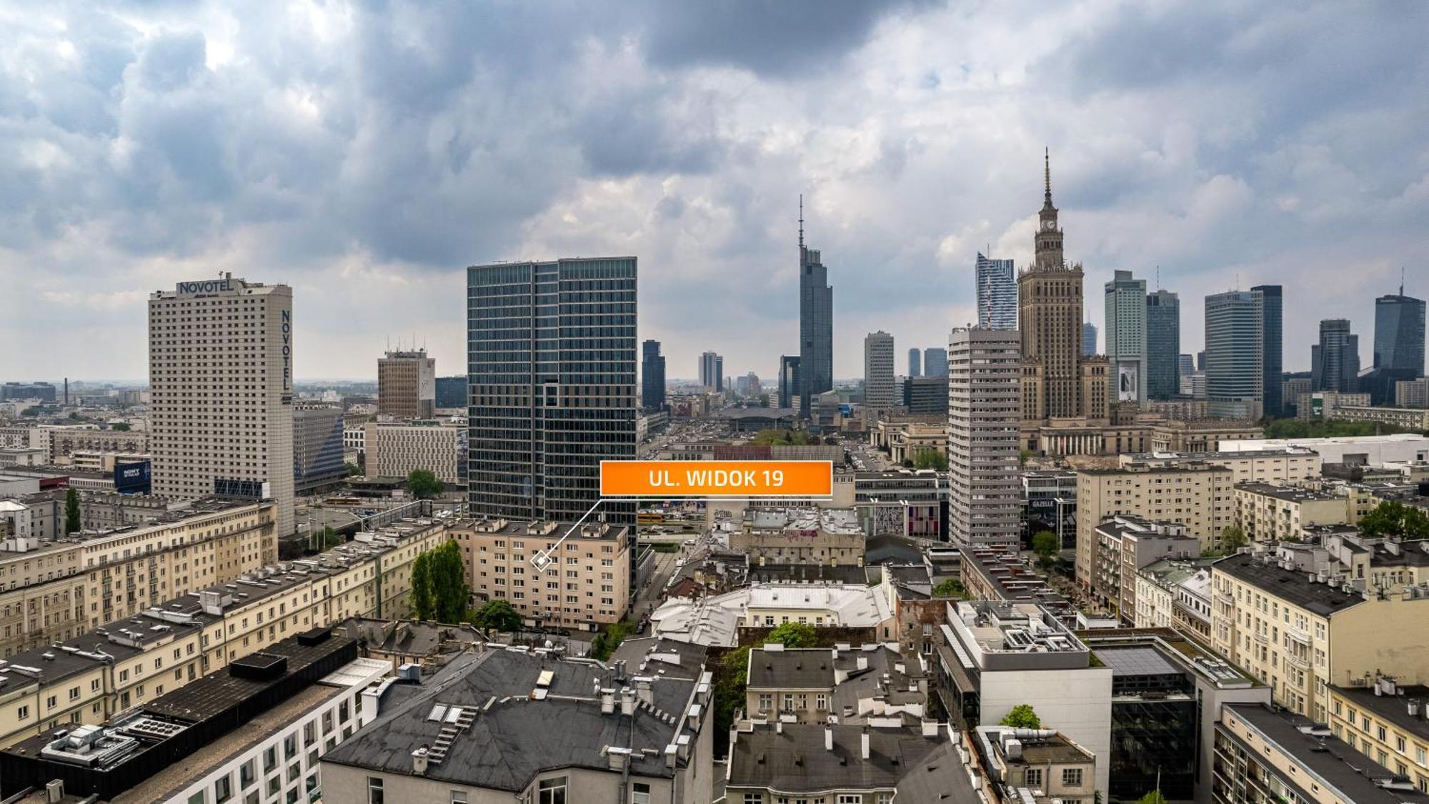 Widok Apartments Near The Palace Of Culture And Science By Sun & Snow ワルシャワ エクステリア 写真